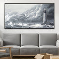 Storm watch Canvas Art 20 x 10in / Canvas Clock Canvas