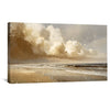 Stormlight Shore Canvas Art Clock Canvas