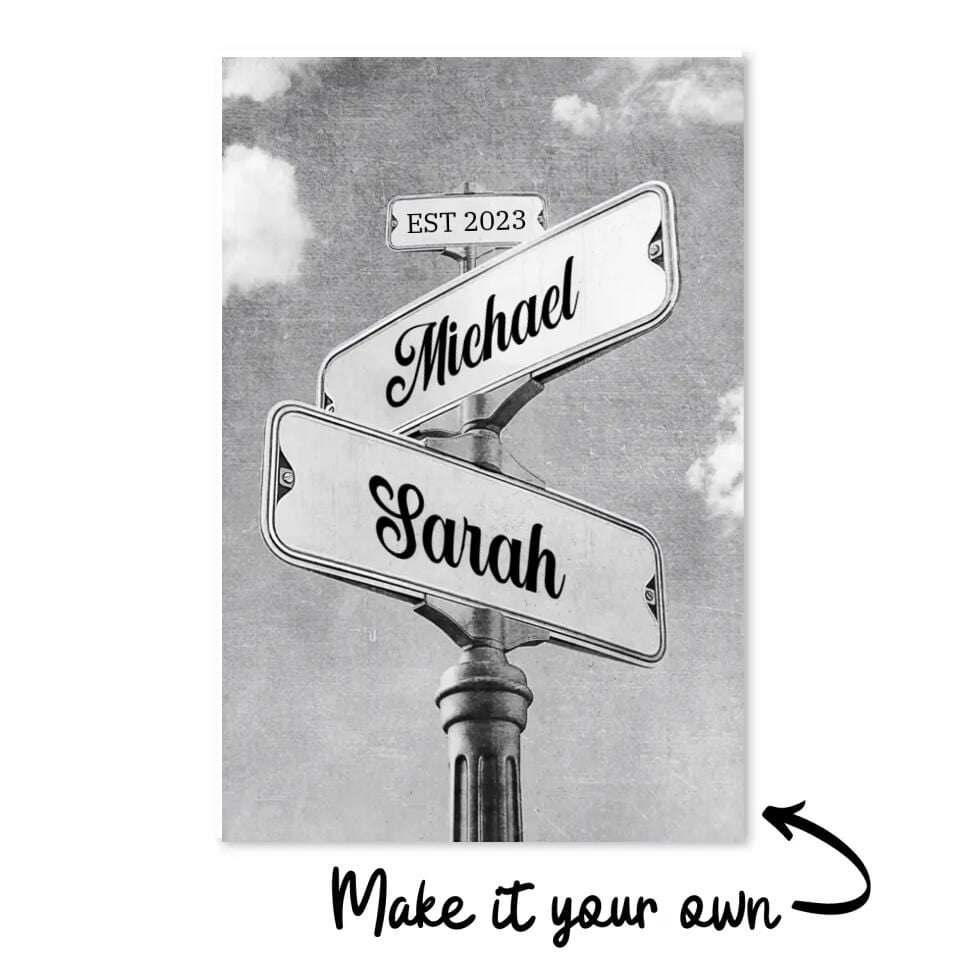 Street Signs Canvas โ ClockCanvas street-signs-canvas-clockcanvas