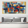 Strokes of Tranquility Canvas Art Clock Canvas