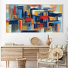 Strokes of Tranquility Canvas Art Clock Canvas