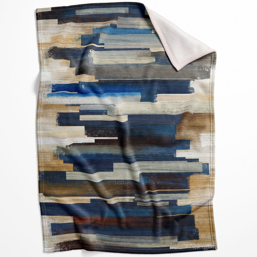 Structured Stacking Blanket Blanket 75 x 100cm Clock Canvas