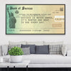 Success Rent Canvas Art 20 x 10in / Rolled Prints Clock Canvas