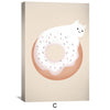 Sugar and Paws Canvas Art C / 12 x 18in / Canvas Clock Canvas