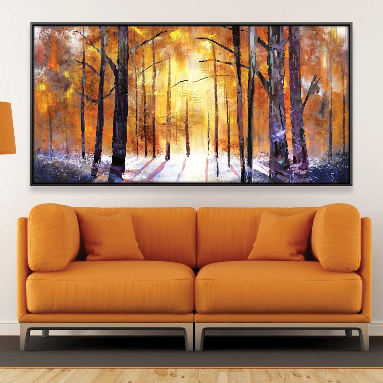 Sunlit Birchtrees Canvas product thumbnail