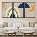 Sunny Days Canvas Art Clock Canvas