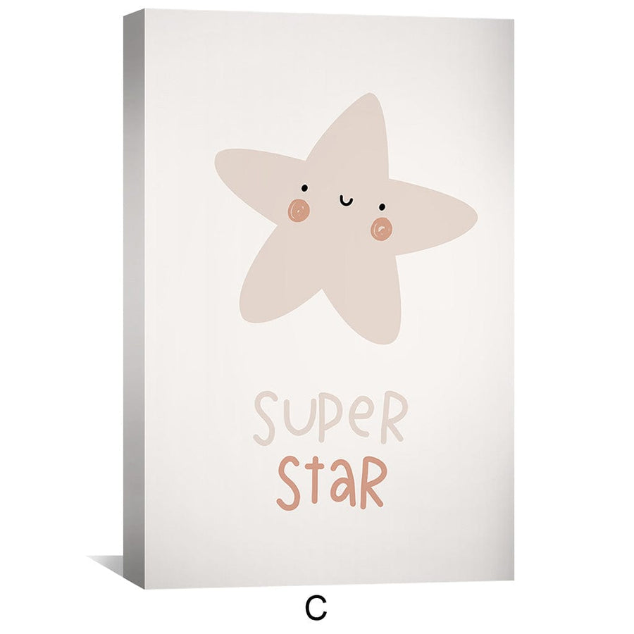 Superstar Fantasy Canvas Art C / 12 x 18in / Canvas Clock Canvas