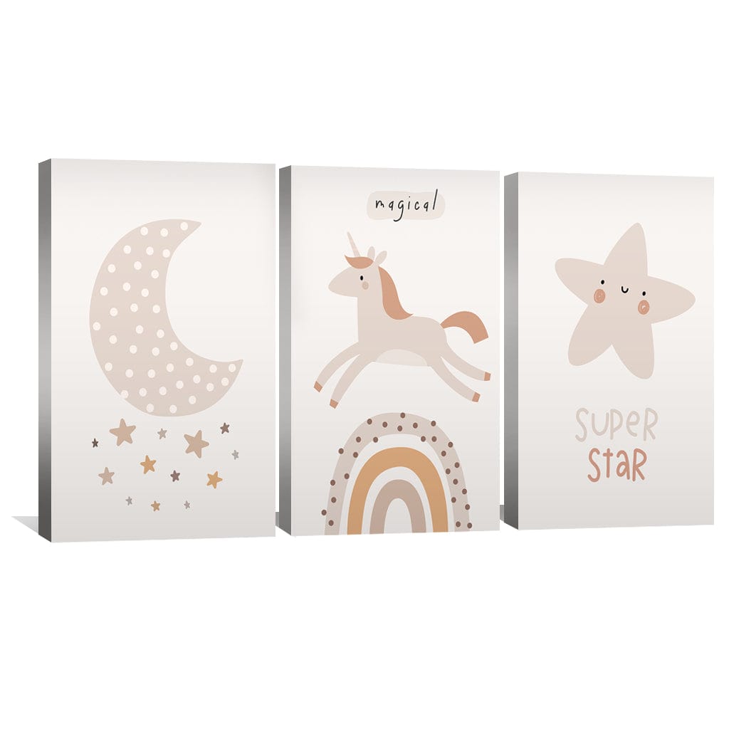 Superstar Fantasy Canvas Art Clock Canvas