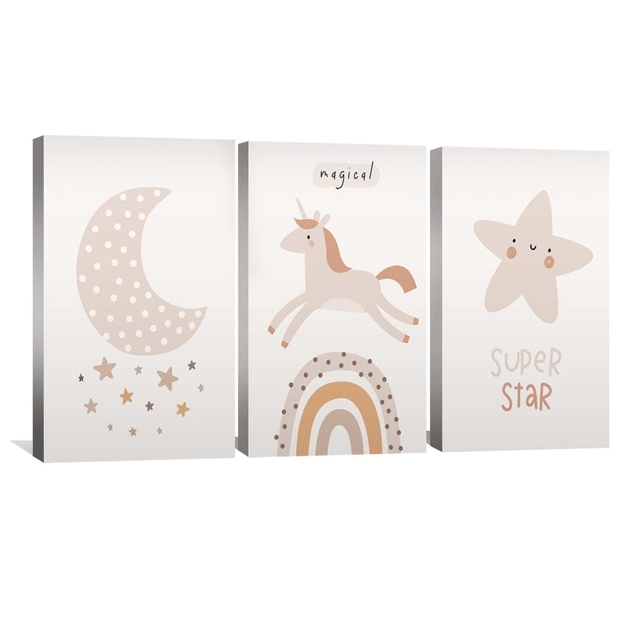 Superstar Fantasy Canvas Art Clock Canvas