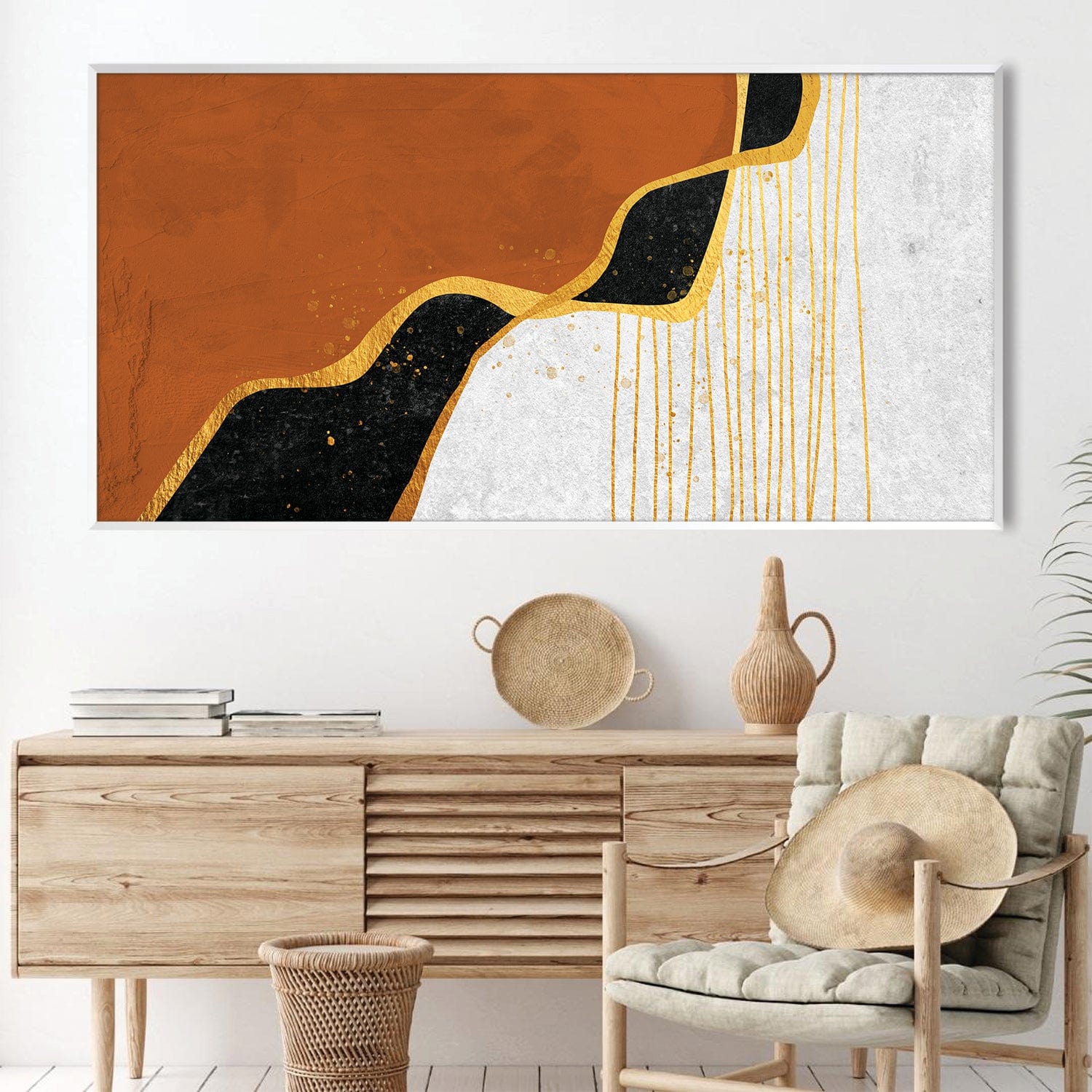 Surreal Dreamscape Canvas Art Clock Canvas
