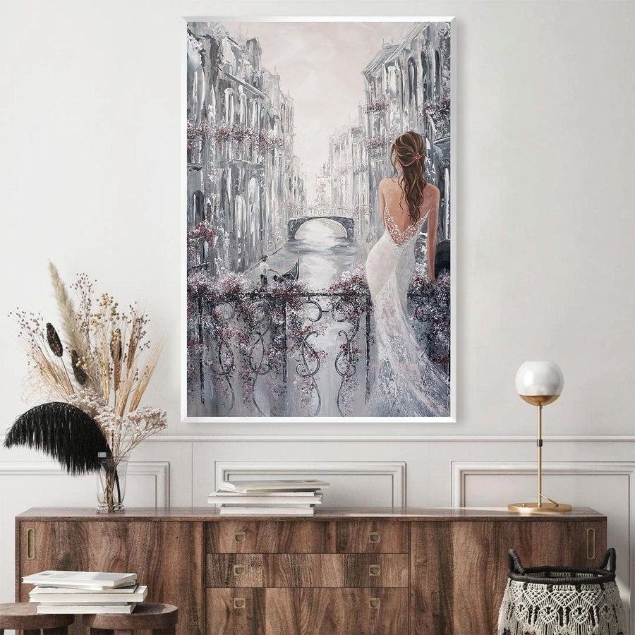 Sweet Aroma Canvas Art Clock Canvas