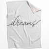 Sweet Dreams B Blanket Blanket 75 x 100cm Clock Canvas