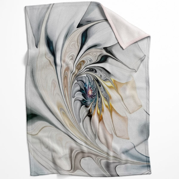 Swirling Beauty B Blanket Blanket 75 x 100cm Clock Canvas