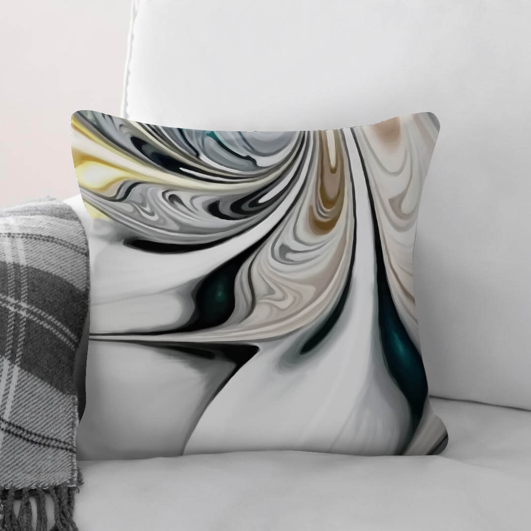 Swirling Beauty Dream Home Bundle Bundle 2 Cushions & 1 Blanket Clock Canvas
