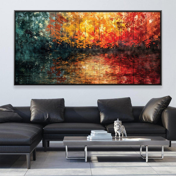 Symphony of Seasons Canvas Art 20 x 10in / Canvas Clock Canvas