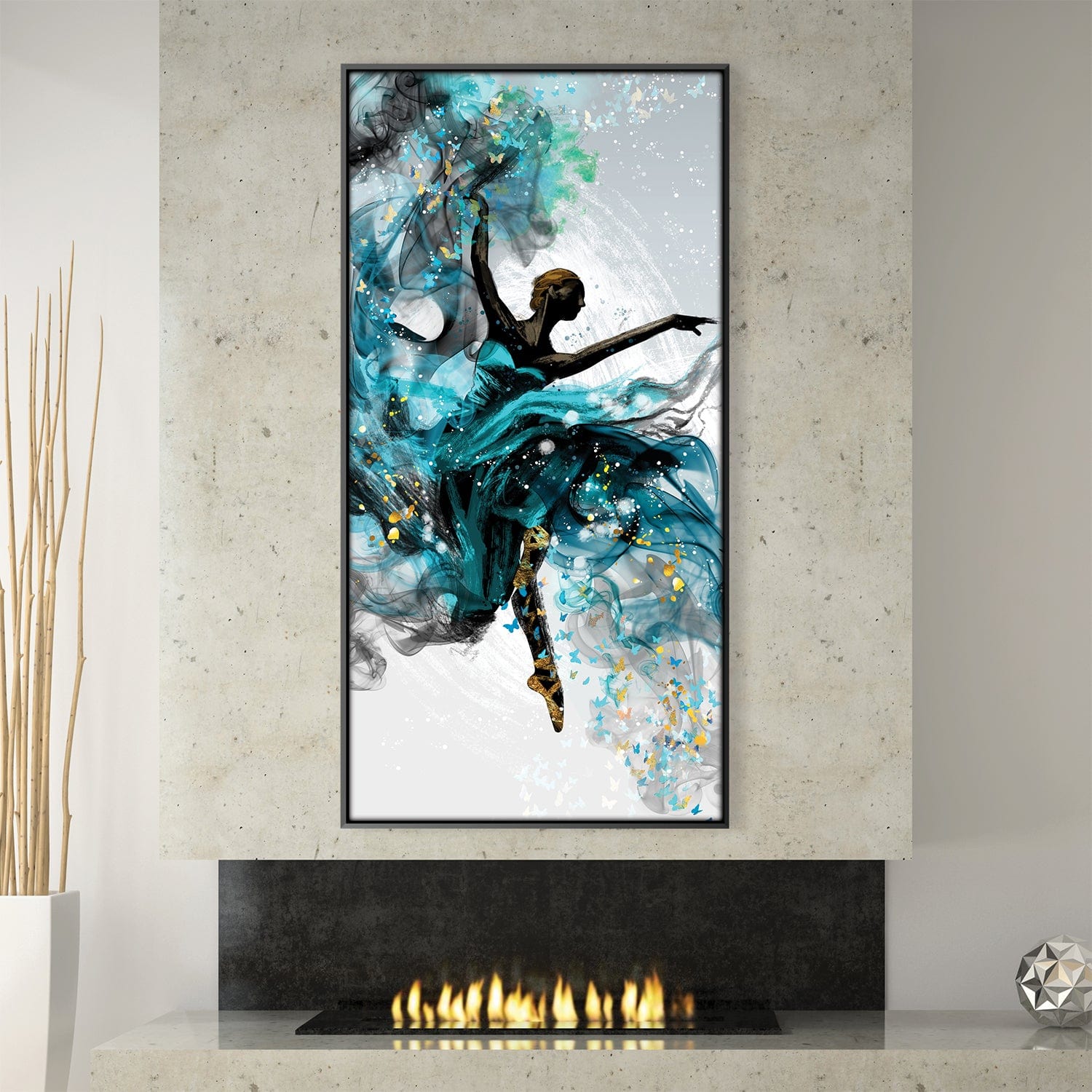 Teal Ballerina Canvas product thumbnail