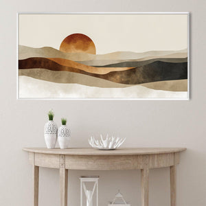 Terra Sol Canvas Art Clock Canvas