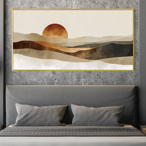 Terra Sol Canvas Art Clock Canvas