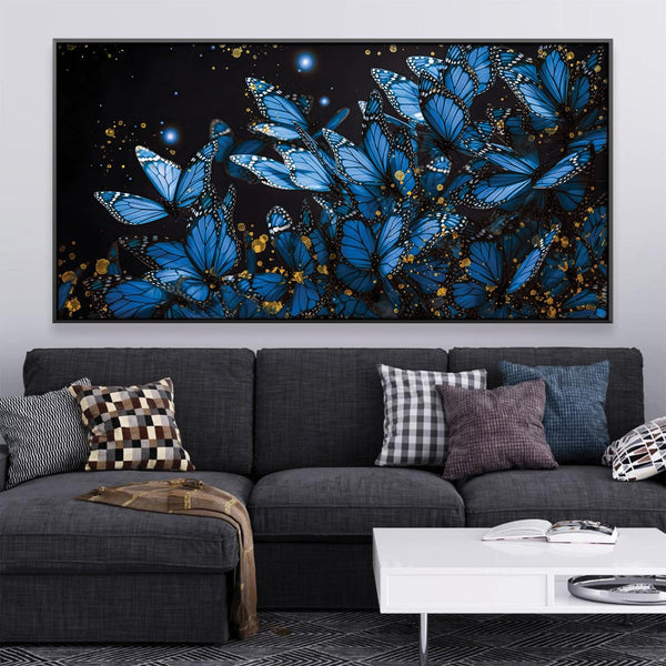 The Butterfly Effect Canvas Art Clock Canvas