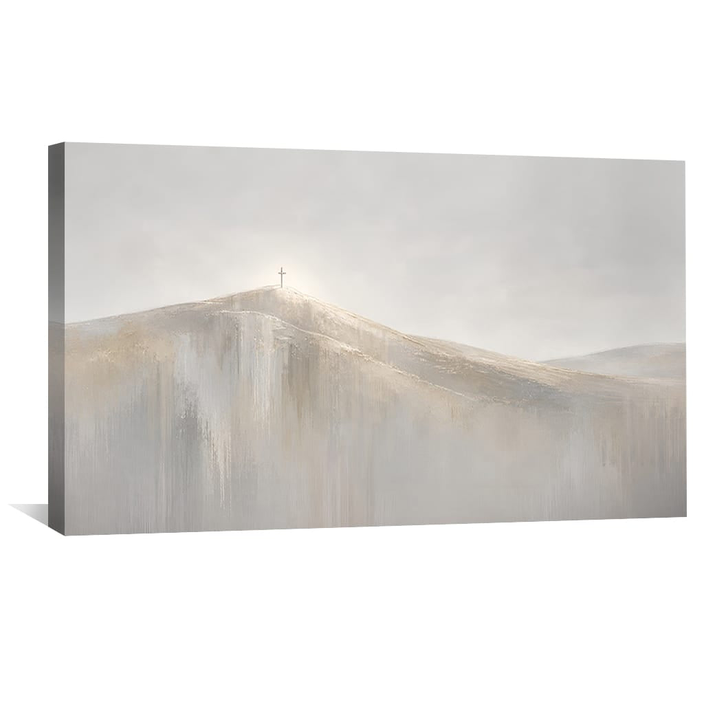The Hill of Grace Canvas Art Clock Canvas