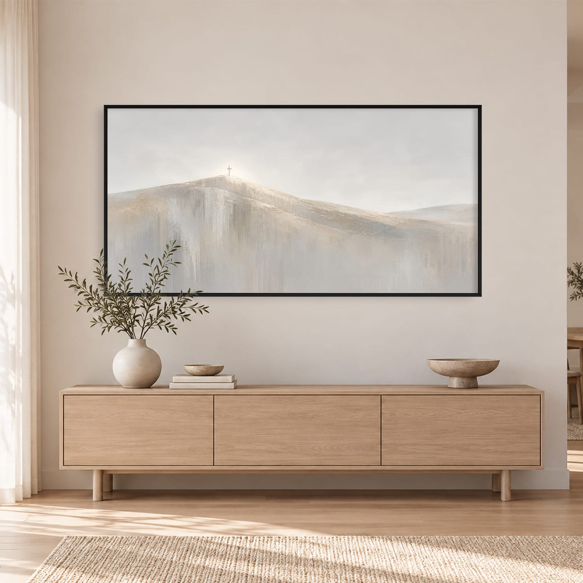 The Hill of Grace Canvas Art Clock Canvas