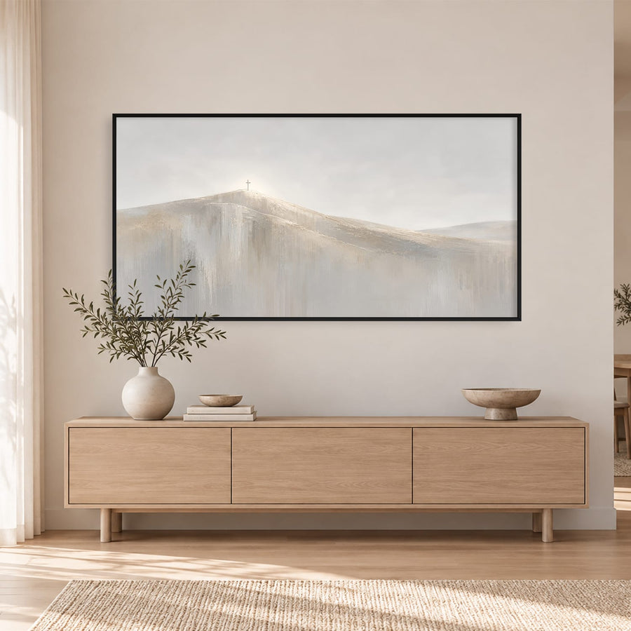The Hill of Grace Canvas Art Clock Canvas