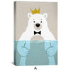 The Ice Club Canvas Art A / 12 x 18in / Canvas Clock Canvas