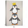 The Ice Club Canvas Art C / 12 x 18in / Canvas Clock Canvas