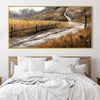 The Long Way Home Canvas Art Clock Canvas