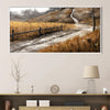 The Long Way Home Canvas Art Clock Canvas