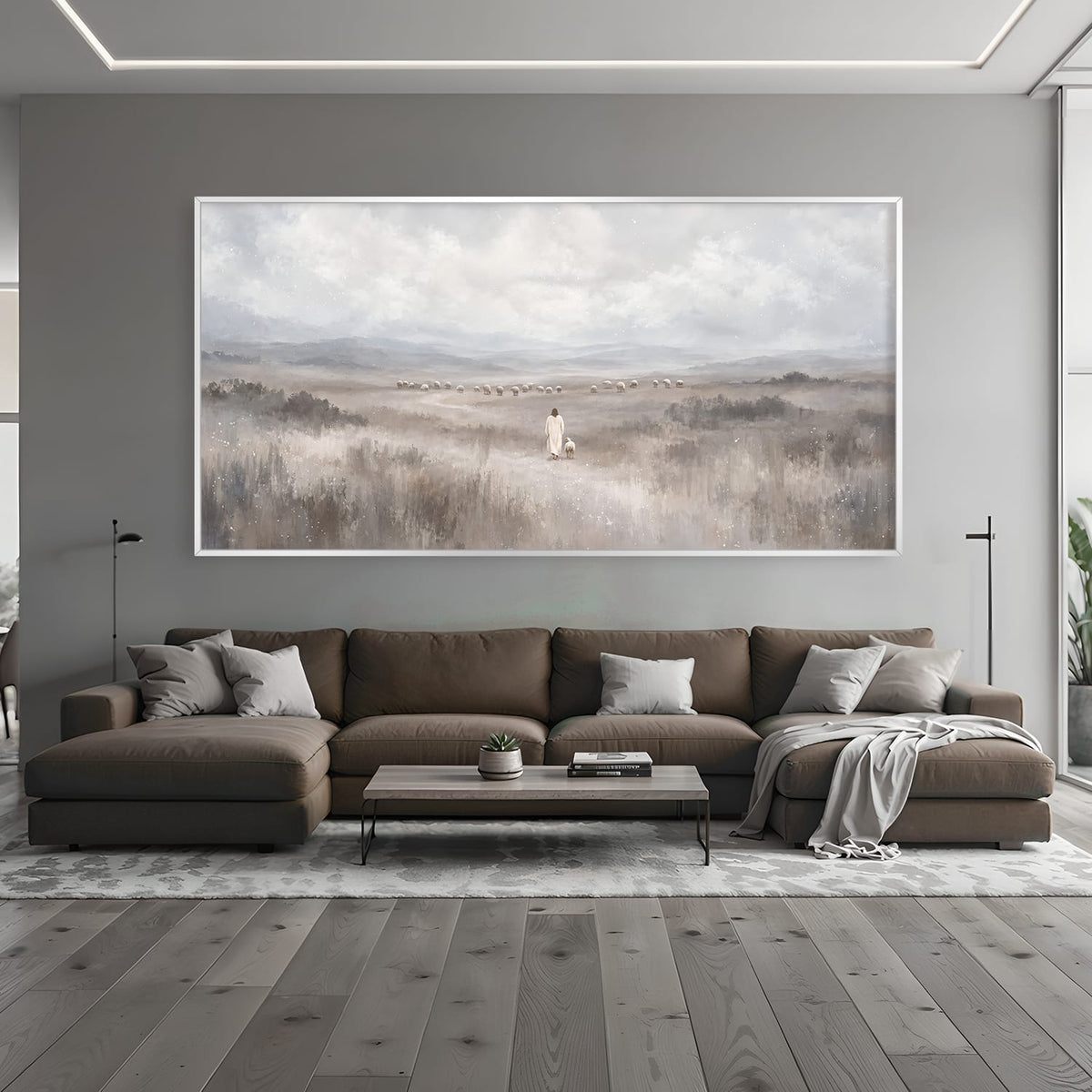 The Love That Finds Us Canvas Art 20 x 10in / Canvas Clock Canvas