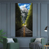 The Mountain's Call Canvas Art Clock Canvas