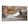 The Sound of Soft Leaves Canvas Art Clock Canvas