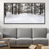 The Still White Canvas Art 20 x 10in / Canvas Clock Canvas