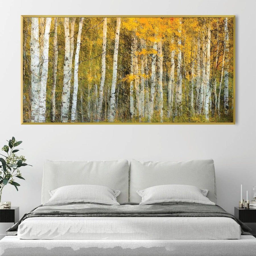Thick of the Forest Canvas Art Clock Canvas