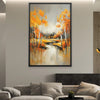 Through the Burnished Woods Canvas Art 12 x 18in / Canvas Clock Canvas