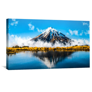 Tranquil Apex Canvas Art Clock Canvas