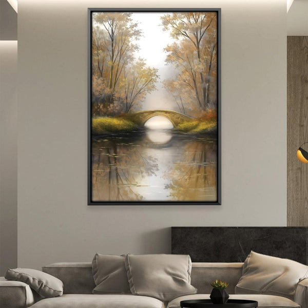 Tranquil Archway Canvas Art 12 x 18in / Canvas Clock Canvas