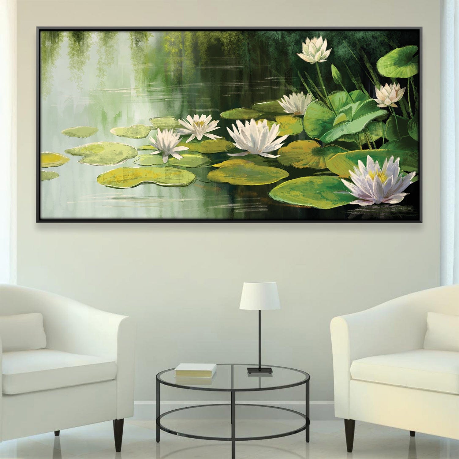 Tranquil Lilies Canvas product thumbnail