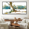 Tranquil Roots Canvas Art 20 x 10in / Canvas Clock Canvas