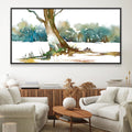 Tranquil Roots Canvas Art 20 x 10in / Canvas Clock Canvas