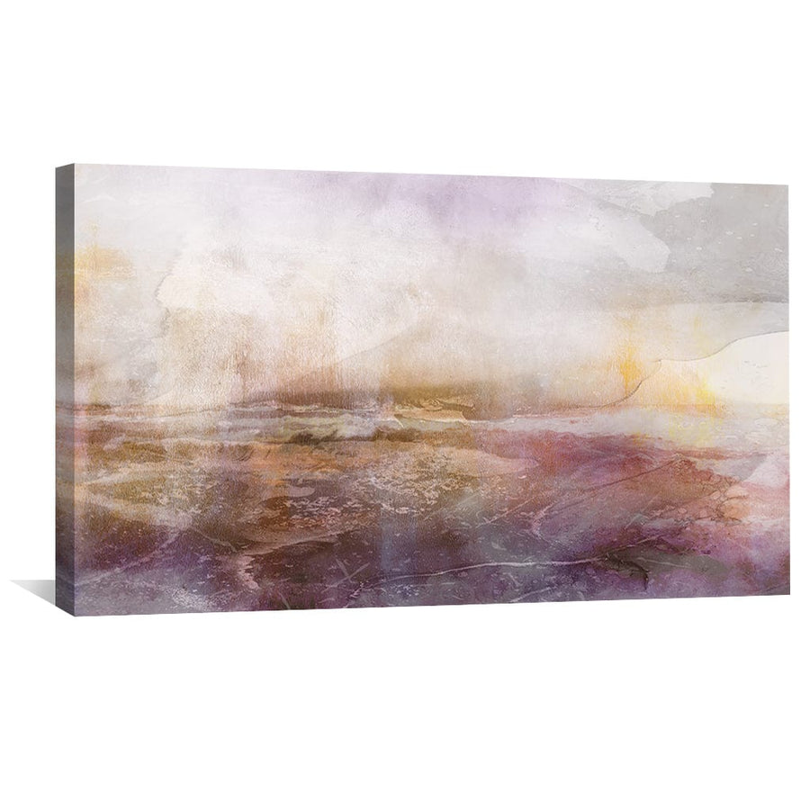 Transcendent Echoes Canvas Art Clock Canvas