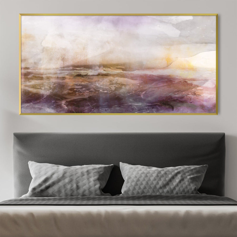 Transcendent Echoes Canvas Art Clock Canvas