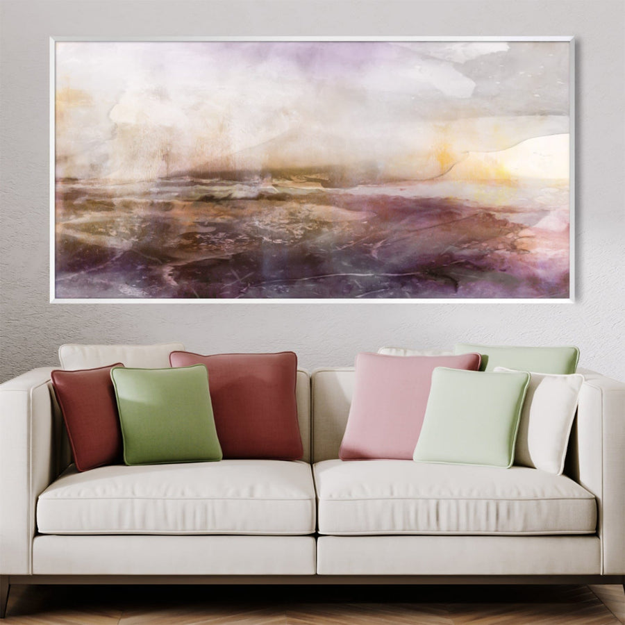 Transcendent Echoes Canvas Art Clock Canvas