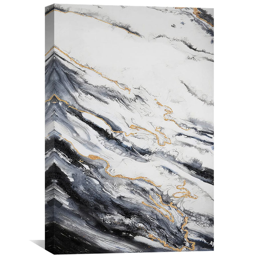 Translucent Veil Canvas Art Clock Canvas