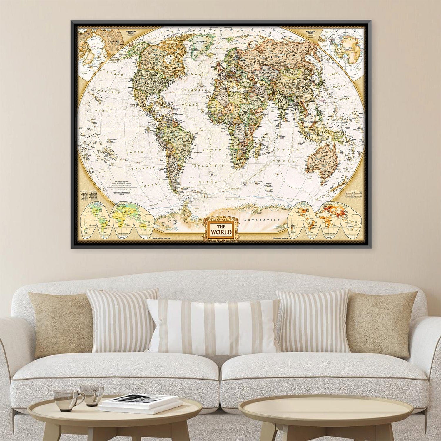 Travelers Map Canvas product thumbnail