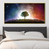 Tree of Light Canvas Art Clock Canvas