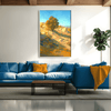 Tree of the Arid Lands Canvas Art Clock Canvas