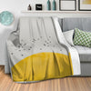 Tree Shadow B Blanket Blanket Clock Canvas
