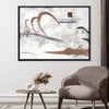Trifecta Canvas Art 45 x 30cm / Unframed Canvas Print Clock Canvas